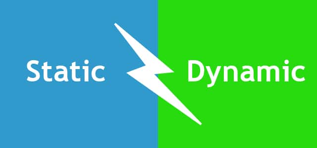 static and dynamic support and resistance