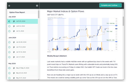 Option Flow Report